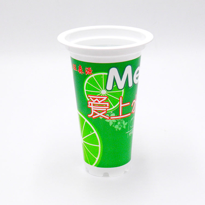 कस्टम आइसक्रीम खाद्य ग्रेड प्लास्टिक दही कप जमे हुए दही कंटेनर 11oz