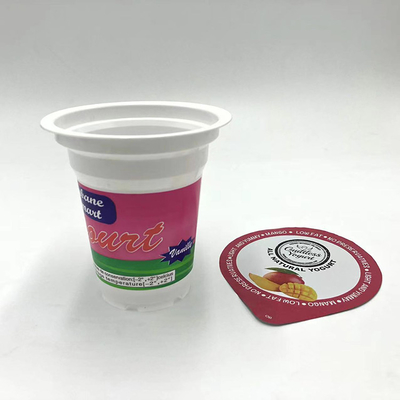 255ml 8oz पॉलीप्रोपाइलीन दही कंटेनर खाद्य ग्रेड डिस्पोजेबल आइसक्रीम कप