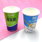 180 मिलीलीटर 200 मिलीलीटर पेपर दही कप लीकप्रूफ 6 ऑउंस आइसक्रीम कप ढक्कन के साथ