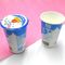आइसक्रीम के लिए मुद्रित बायोडिग्रेडेबल पेपर दही कप डिस्पोजेबल 4oz 6oz