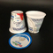 170ml 6oz आइसक्रीम प्लास्टिक कप पीपी डिस्पोजेबल आइसक्रीम कटोरे