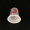 लोगो के साथ 67-125 मिलीलीटर प्लास्टिक कप जमे हुए दही कप मिनी प्लास्टिक कप