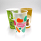 लोगो मुद्रित मिल्कशेक साफ़ फ्रॉस्टेड शीत कप के साथ 360 मिलीलीटर 700 मिलीलीटर दूध चाय प्लास्टिक कप