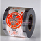 W130mm प्लास्टिक कस्टम बोबा चाय कप सीलर फिल्म 8 रंग उच्च बैरियर