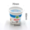 120ml प्लास्टिक पीपी सामग्री खाद्य ग्रेड कप पैकेजिंग के लिए दही/दूध/शराब शिपिंग समुद्र के द्वारा