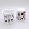 खाद्य ग्रेड प्लास्टिक कप 12oz650ml एल्यूमीनियम पन्नी ढक्कन के साथ अनुकूलित प्लास्टिक दही दूध पेय कप;