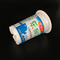 डिस्पोजेबल आइसक्रीम Parfait प्लास्टिक दही कप वोदका 230ml 8oz 90mm पन्नी ढक्कन
