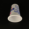 पर्यावरण के अनुकूल कस्टम लोगो मुद्रित दौर 150 मिलीलीटर दही बर्तन खाद्य ग्रेड दही प्लास्टिक कप ढक्कन के साथ जमे हुए दही कप